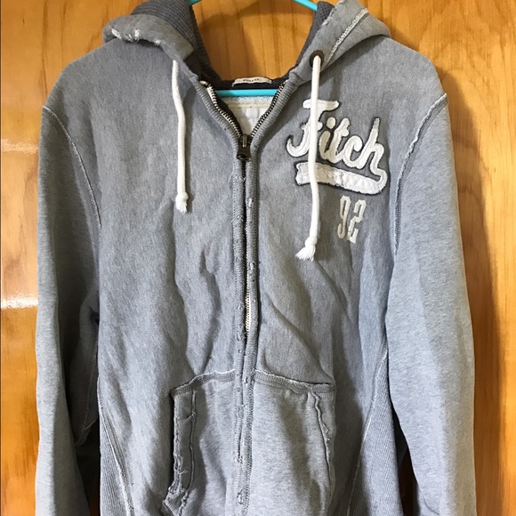 Abercrombie and Fitch gray hoodie