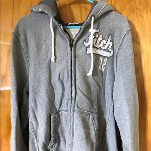 Abercrombie and Fitch gray hoodie