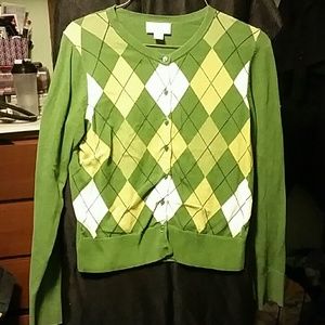 Green Argile Cardigan