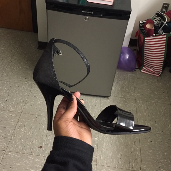 Black heels