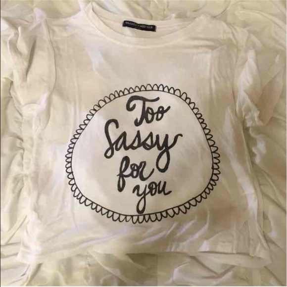 Brandy Melville crop top