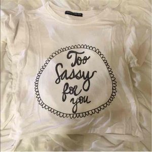 Brandy Melville crop top