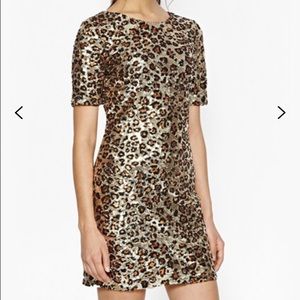 NWT French Connection Leo Luxe Sequin Dress!!