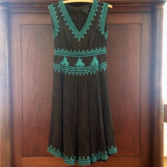 100% Silk Sharon Gill Dress size M