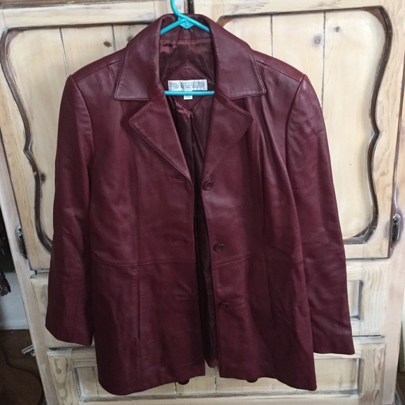 Leather jacket