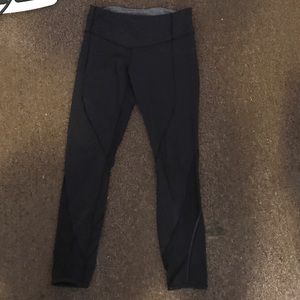 Lululemon mesh 7/8 leggings