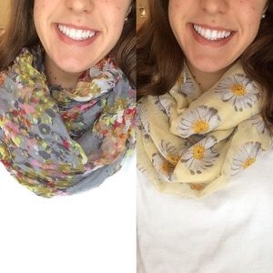 Charlotte Russe Floral Scarf Bundle