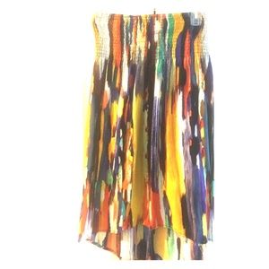 One clothing multi colored skirt