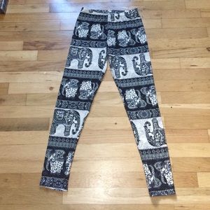 Boho chic leggings