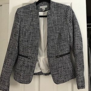 H&M navy blazer; size 8