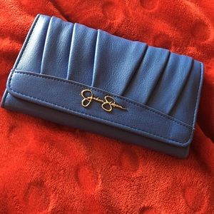 Jessica Simpson wallet in stunning blue