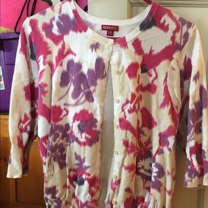 Merona XXL floral cardigan