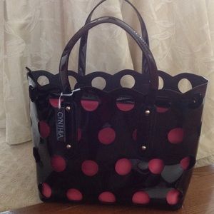 Cynthia Rowley Peek-a-boo pink bag