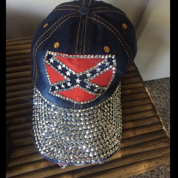 Rebel hat with bling