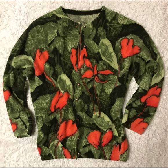 Vintage Sweaters - ❤️️❤️️Vintage Angelon by Darlene Cardigan❤️️❤️️