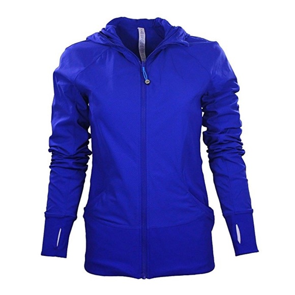 ISO!!! Lululemon In Flux Jacket Sapphire Blue 10