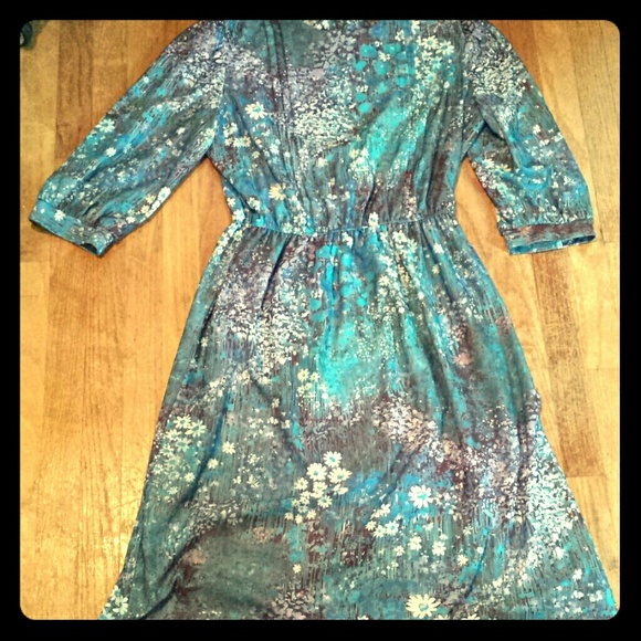 Vintage flower drese