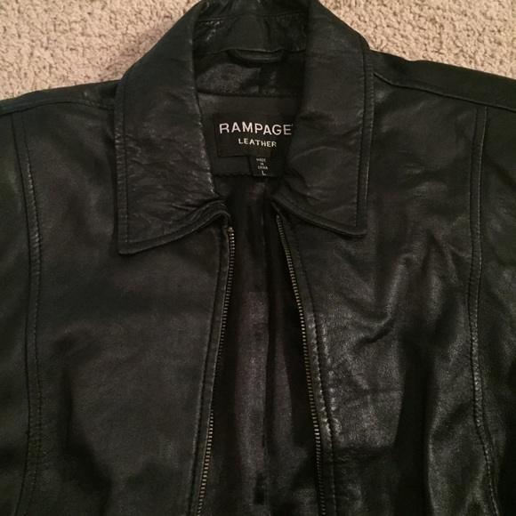 Super Cool Chic Rampage Leather Jacket! - Picture 3 of 3