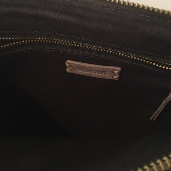 Madewell leather clutch - Picture 2 of 4