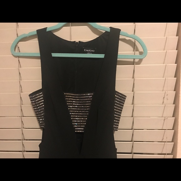 Bebe Black/Rhinestone Jumper - Picture 3 of 3