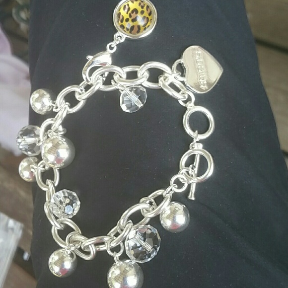 Chico's charm bracelet with charm