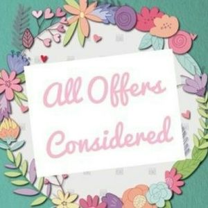 All offers considered