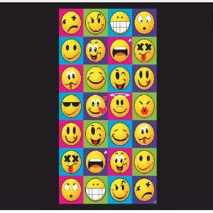 Emoji Smiley Beach Towel