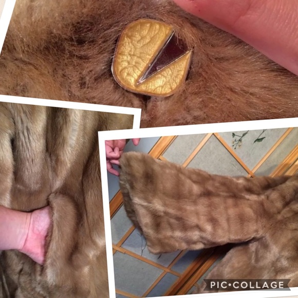 Vintage faux fur coat Lykafur Priscilla Modes