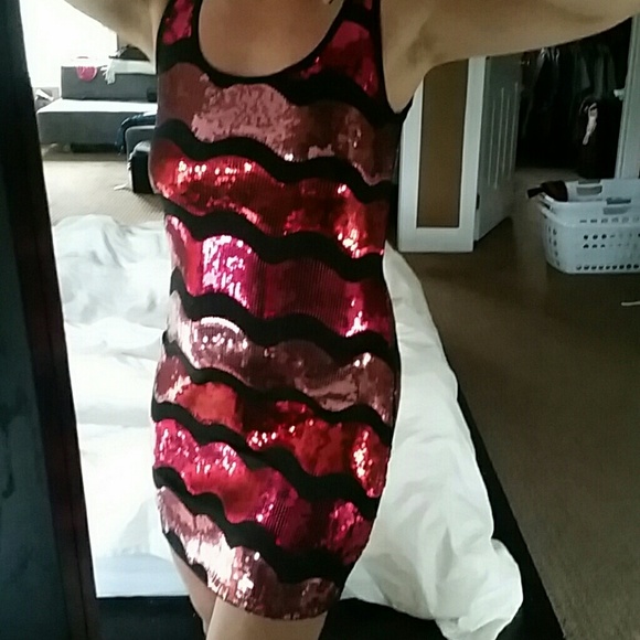 Sequin party dress, super cute