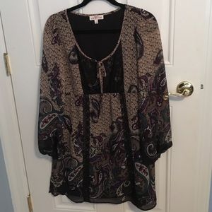 Boho dress size l