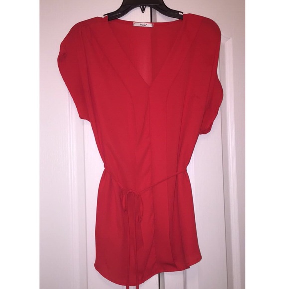 Fancy red top! - Picture 2 of 2