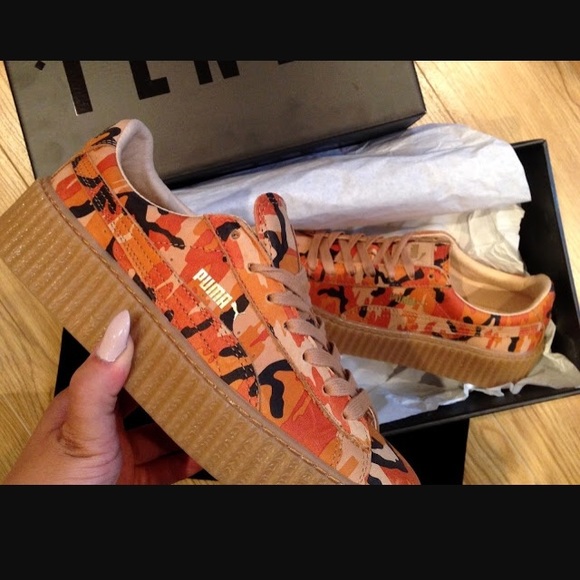 Shoes - rihanna puma creepers