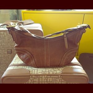 COACH Small Leather Purse, Brown