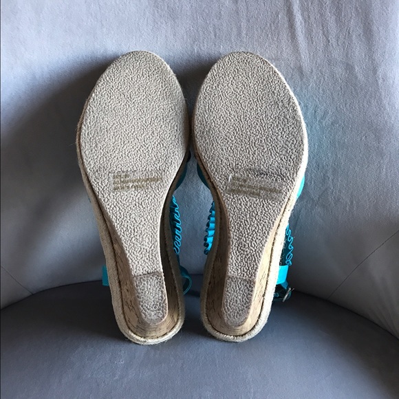 Turquoise Wedges - Picture 4 of 4