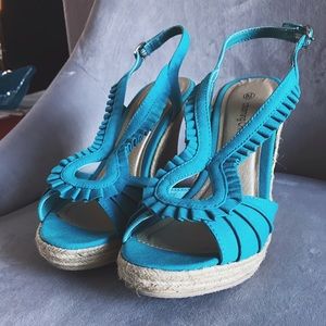 Turquoise Wedges