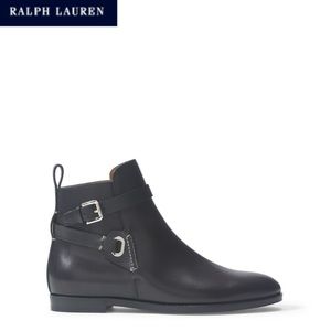 RALPH LAUREN SALEM LEATHER BOOTS