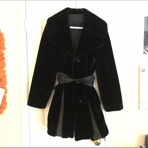 Black winter coat
