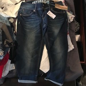 Jean capris. Hydraulic kohls brand tags never worn