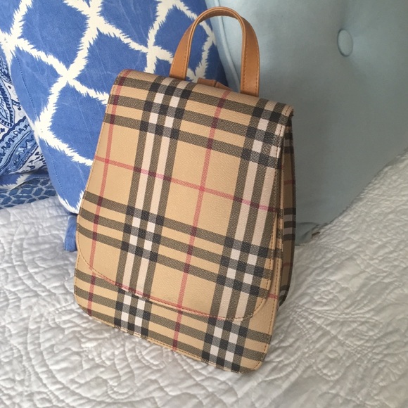 EARTH DAY SALE!!!!! Fashion Plaid Backpack