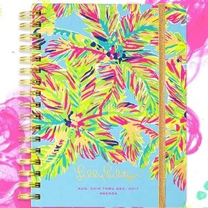 NWT Lilly Pulitzer Island Time Large Agenda