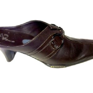 Aerosoles Brown Leather Mules