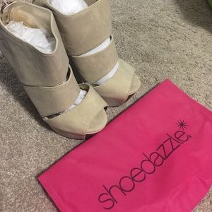 Tan wedges
