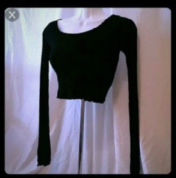 Forever 21 long sleeve crop top - Picture 3 of 3