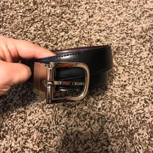 Reversible men's belt
