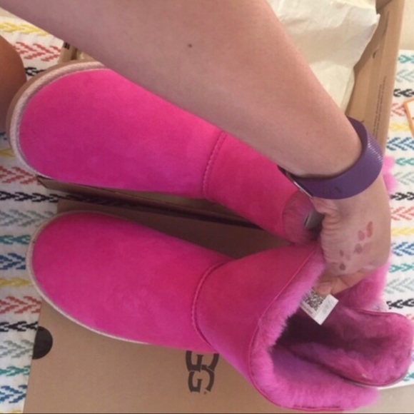 UGG authentic Selene rope bow boots Sz 8 new - Picture 2 of 4