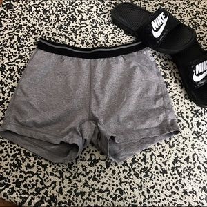 Grey Workout Shorts