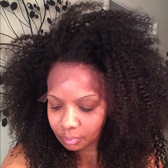 Custom Brazilian curly wig