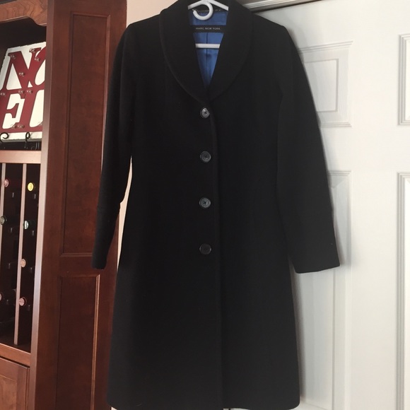 Marc New York black wool coat. Sz 4.