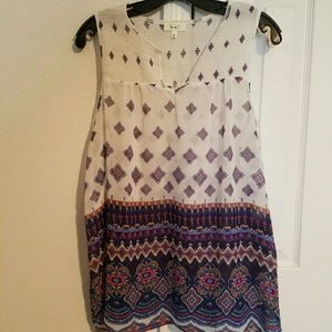 🎁 Sheer Boho Tank | L