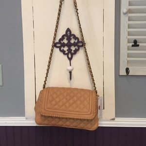 Leather patchwork purse